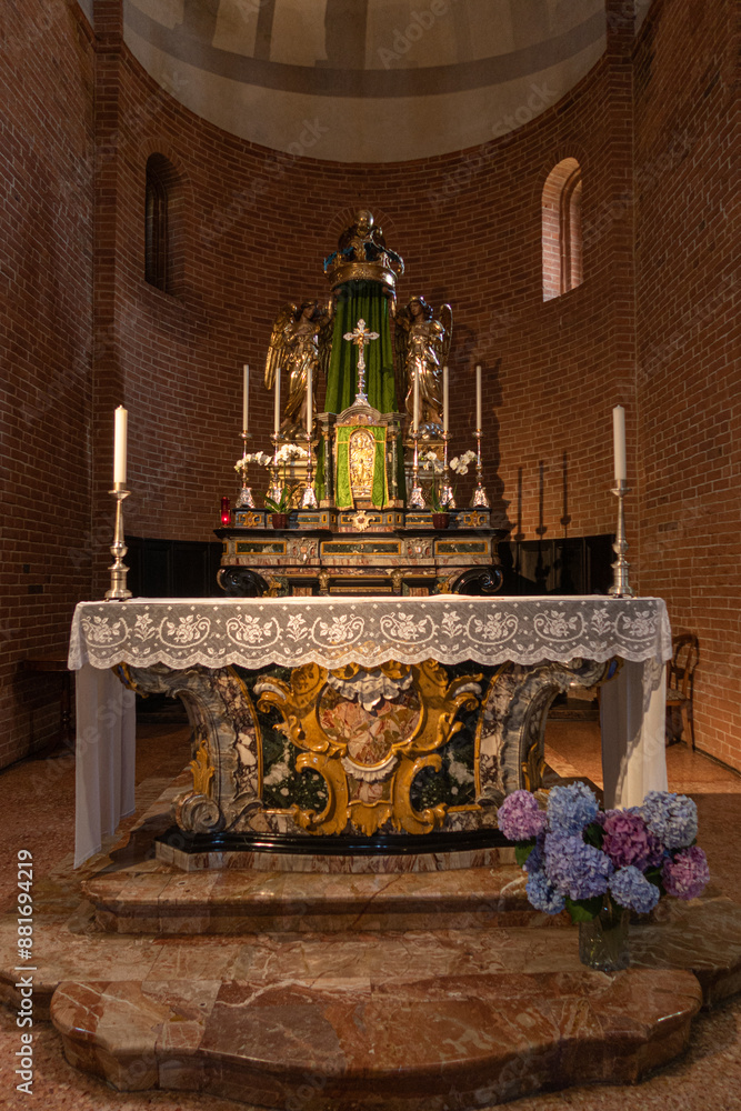 Pavia Santa Maria In Betlem church rural rock ancient