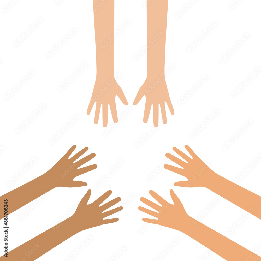International Youth Day Circular Hand International Youth Day Circular Hand