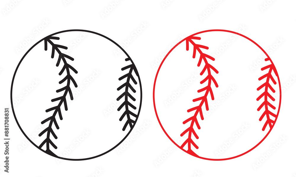 Baseball Vector Icon. vector illustration.. EPS 10/AI Baseball Vector Icon. vector illustration.. EPS 10/AI