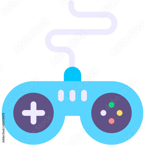 Vector Icon Gamepad, Video Games, Game Controller, Games, Joystick