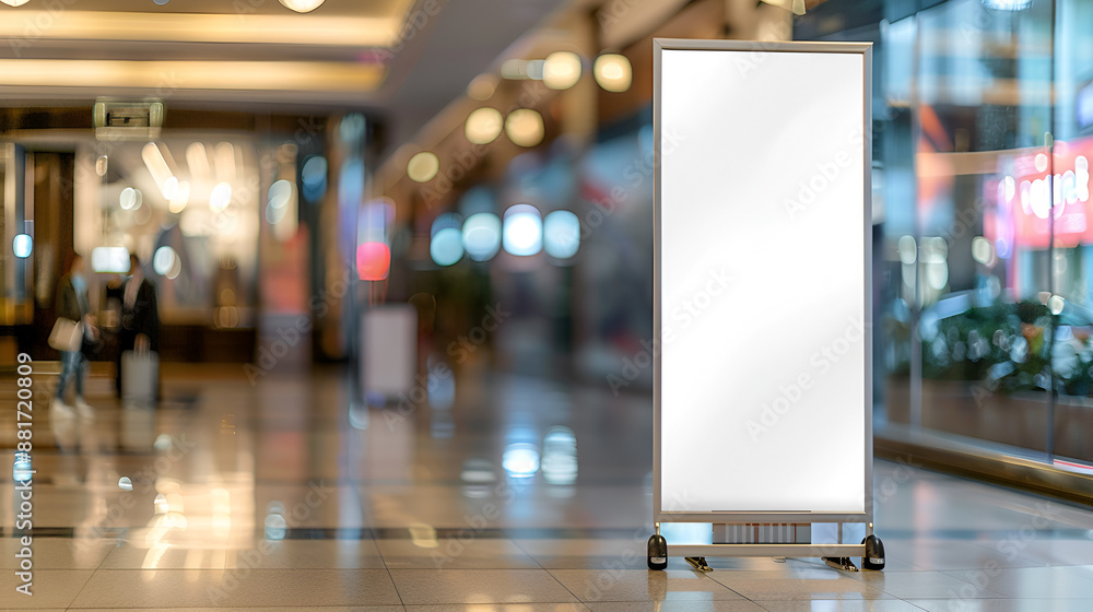 white and empty Blank roll up banner design mockup, background blurred public place
white and empty Blank roll up banner design mockup, background blurred public place