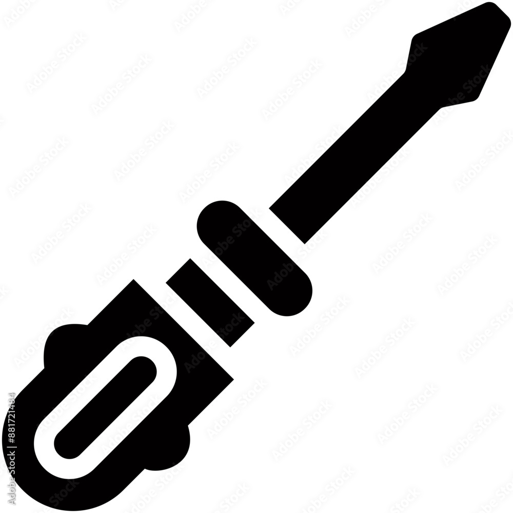 Vector Icon Screwdriver, DIY, Construction And Tools, Tool Box, Repair Vector Icon Screwdriver, DIY, Construction And Tools, Tool Box, Repair