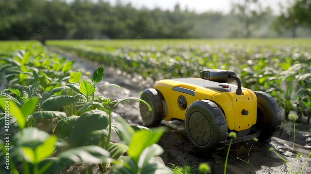 Agricultural Robots Assist in farming tasks like planting, harvesting, and monitoring crops. Example. no noise Agricultural Robots Assist in farming tasks like planting, harvesting, and monitoring crops. Example. no noise