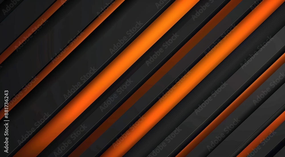 Black and Orange Diagonal Stripes, modern background vector presentation design Black and Orange Diagonal Stripes, modern background vector presentation design