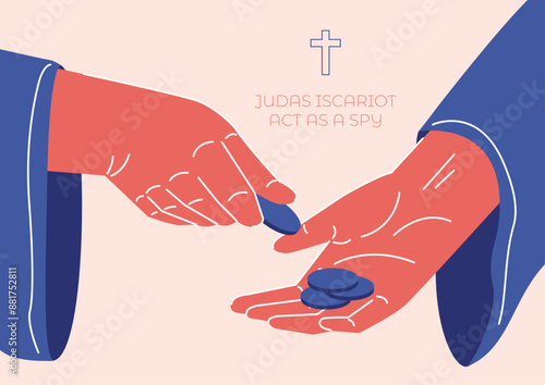 holy wednesday or spy wednesday during which Judas Iscariot act as a spy