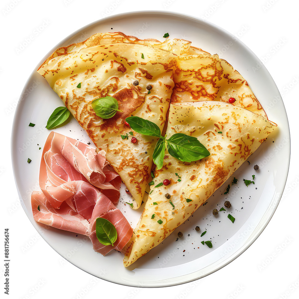 Crepes Images Without Background, Generative AI Crepes Images Without Background, Generative AI