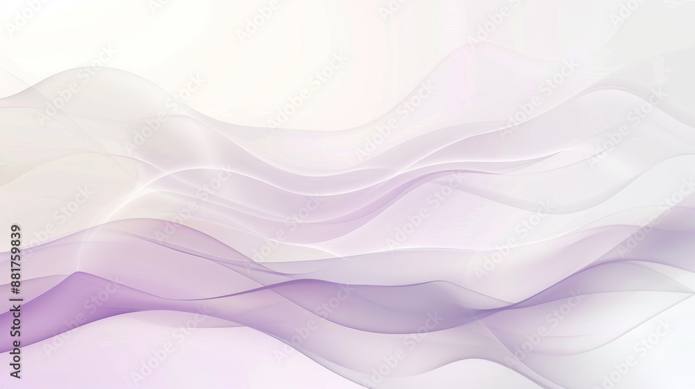 Abstract White And Lavender Wavy Lines Background Design Abstract White And Lavender Wavy Lines Background Design