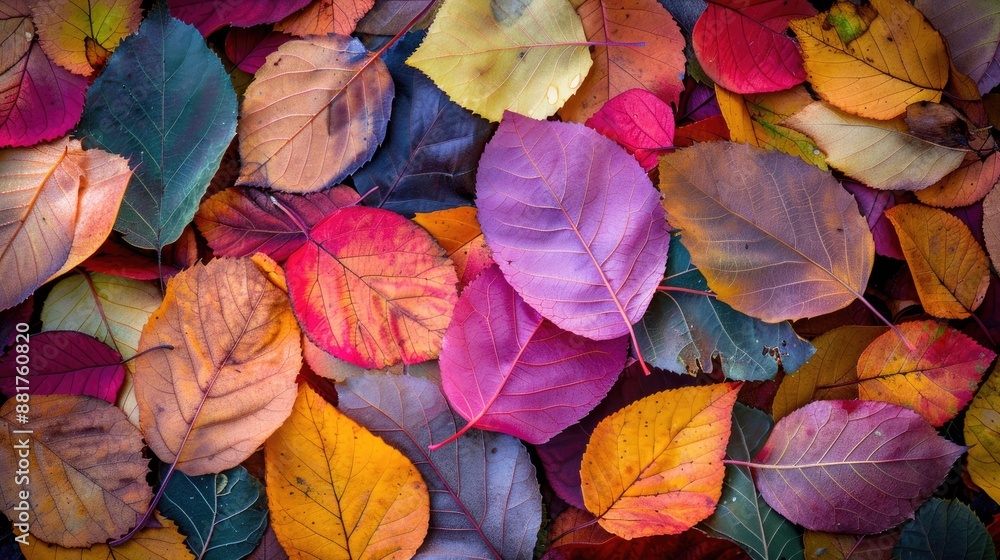 Colorful background with autumn leaves Colorful background with autumn leaves