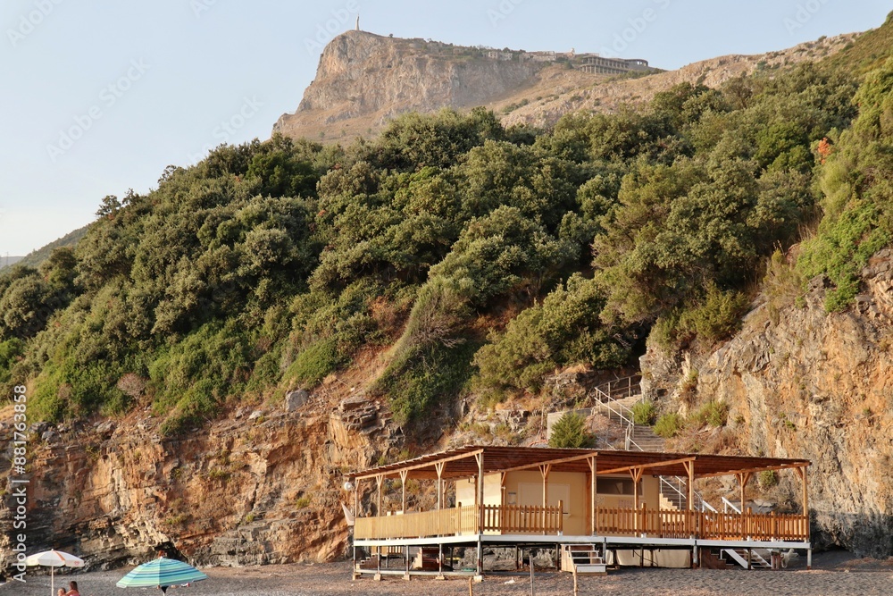 Maratea - Scorcio di Monte San Biagio dalla Spiaggia Nera