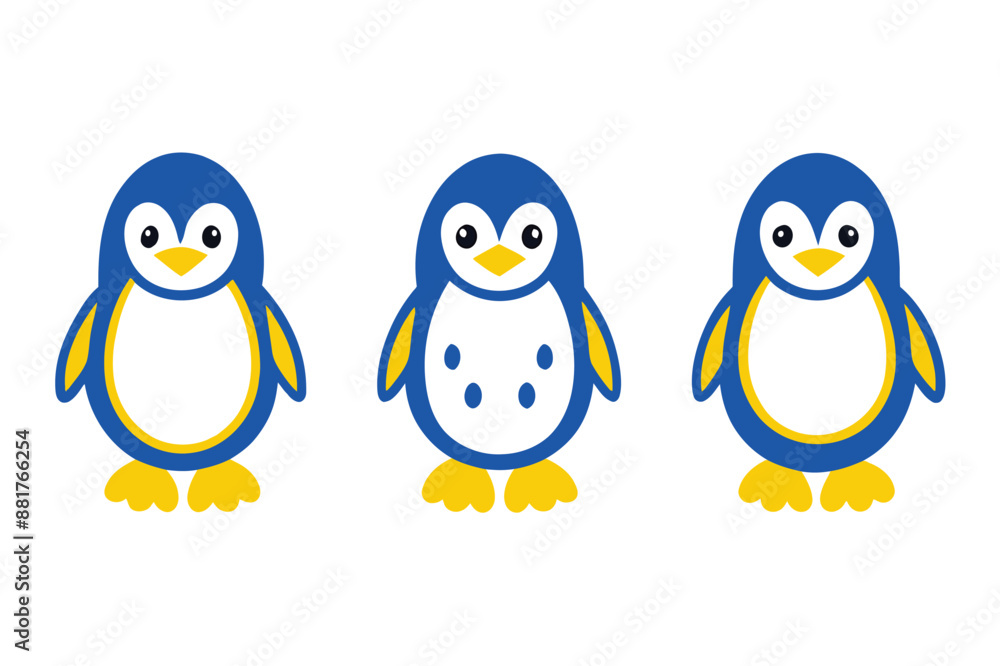 Penguin editable vector collections. Penguin editable vector collections.