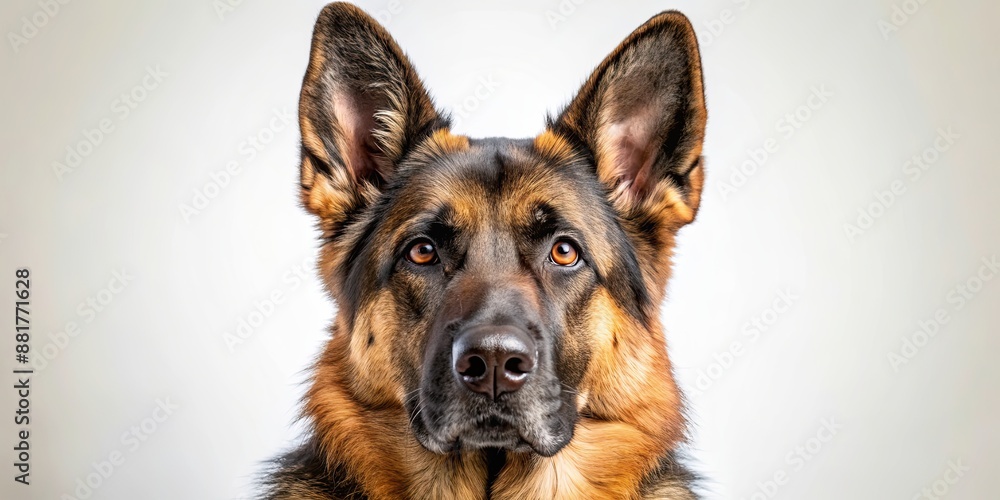 German Shepherd dog with thick black and tan fur, alert expression, and loyal demeanor, german shepherd, dog, pet, animal German Shepherd dog with thick black and tan fur, alert expression, and loyal demeanor, german shepherd, dog, pet, animal