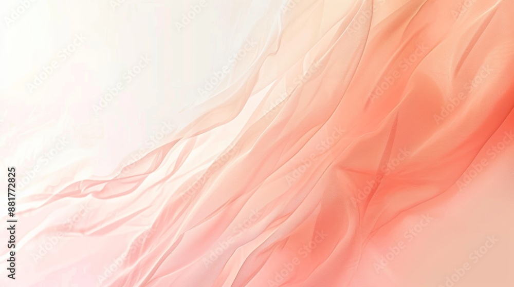 Soft Pink Sheer Fabric Draped and Layered Soft Pink Sheer Fabric Draped and Layered