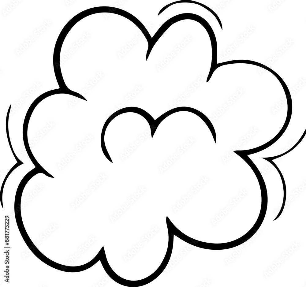 Comic speech bubble cloud with halftone, empty frame for text, boom or pow sound effects in pop art style. Comic speech bubble cloud with halftone, empty frame for text, boom or pow sound effects in pop art style.