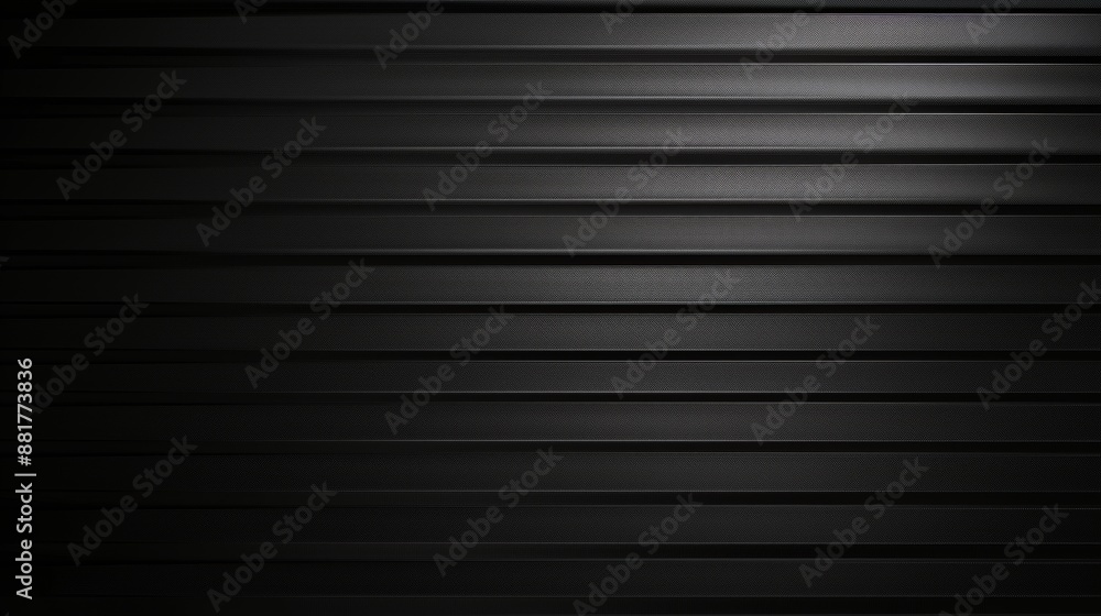 Black Corrugated Metal Wall Texture With Subtle Light Reflection Black Corrugated Metal Wall Texture With Subtle Light Reflection