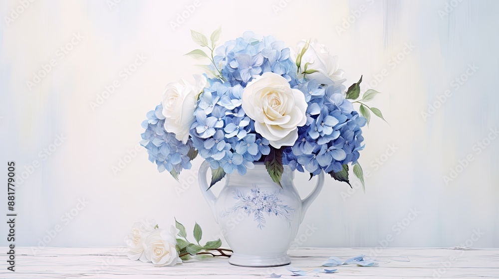 Fototapeta premium bouquet of flowers