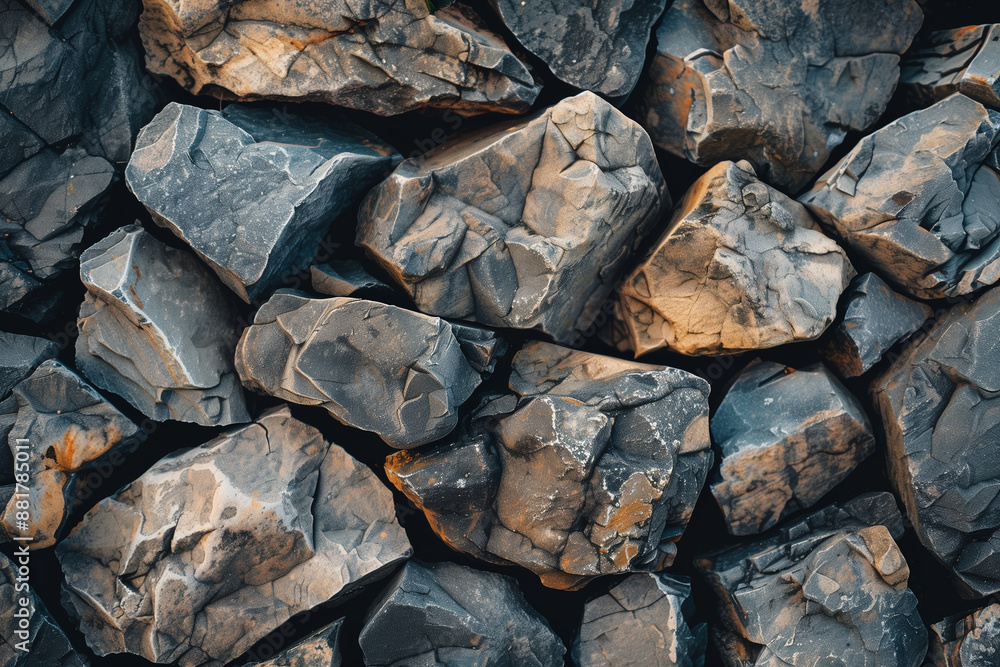 Gravelly texture. Generative AI tools