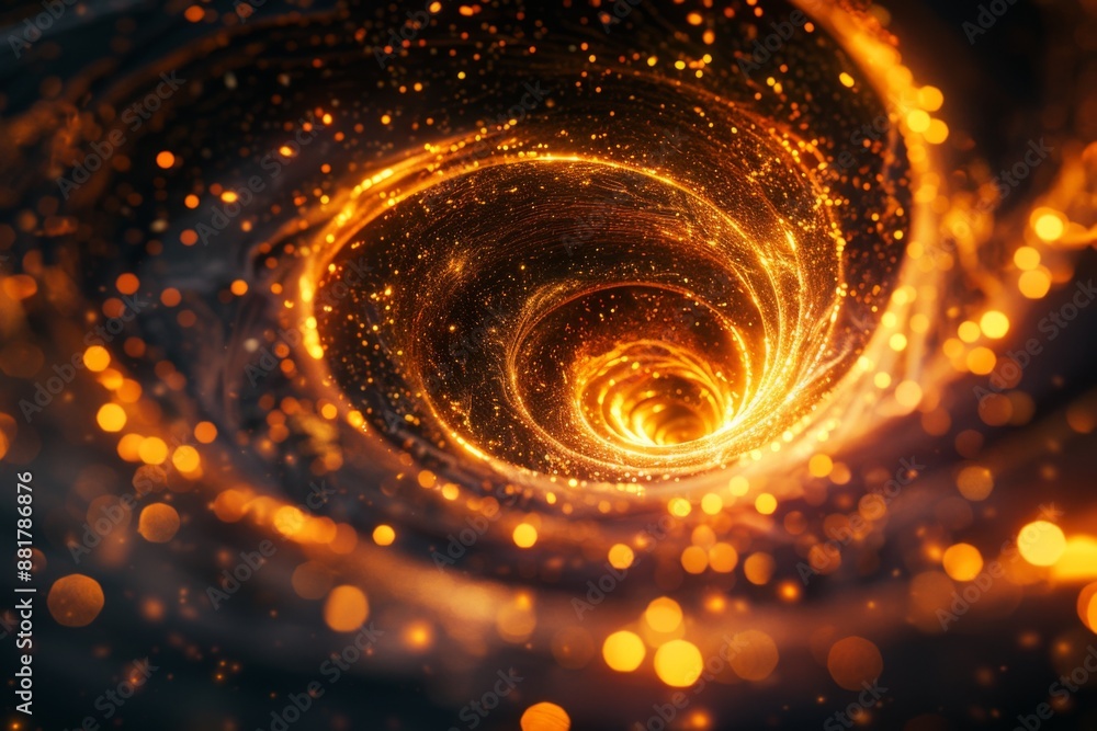 Golden Vortex of Light Golden Vortex of Light