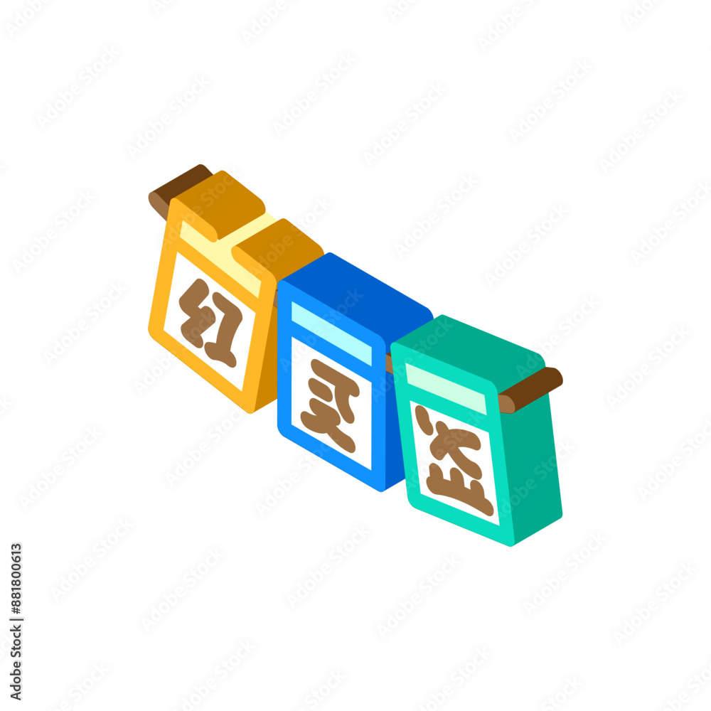 prayer flags buddhism isometric icon vector. prayer flags buddhism sign. isolated symbol illustration prayer flags buddhism isometric icon vector. prayer flags buddhism sign. isolated symbol illustration