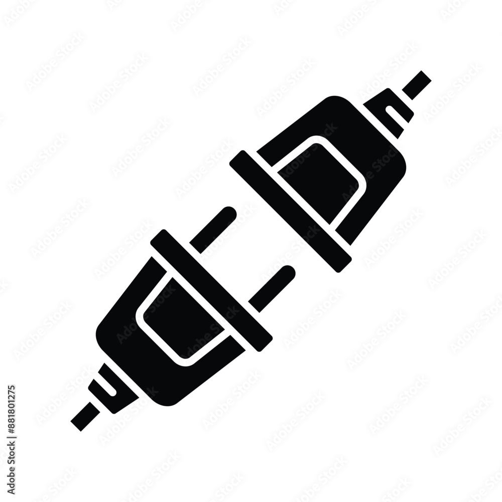 electrical connector icon vector design template simple and clean electrical connector icon vector design template simple and clean