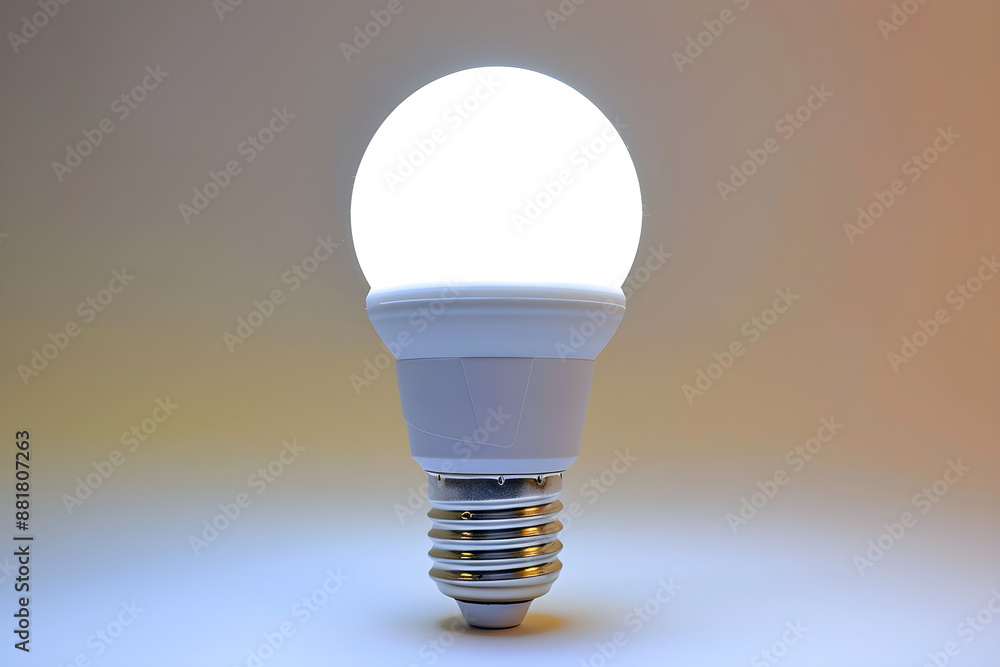 An energy-efficient LED light bulb An energy-efficient LED light bulb