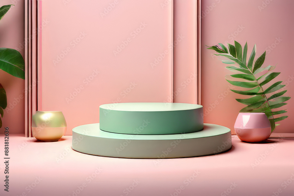 A skincare product placed on a clean countertop with a light background, product display podium, Product podium for your product
A skincare product placed on a clean countertop with a light background, product display podium, Product podium for your product
