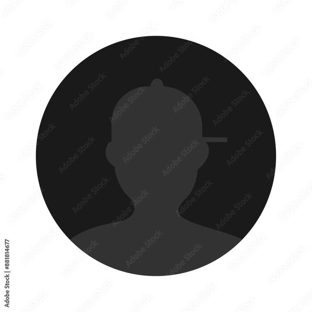 Vector flat illustration in grayscale. Avatar, user profile, person icon, gender neutral silhouette, profile picture. Suitable for social media profiles, icons, screensavers and as a template. Vector flat illustration in grayscale. Avatar, user profile, person icon, gender neutral silhouette, profile picture. Suitable for social media profiles, icons, screensavers and as a template.