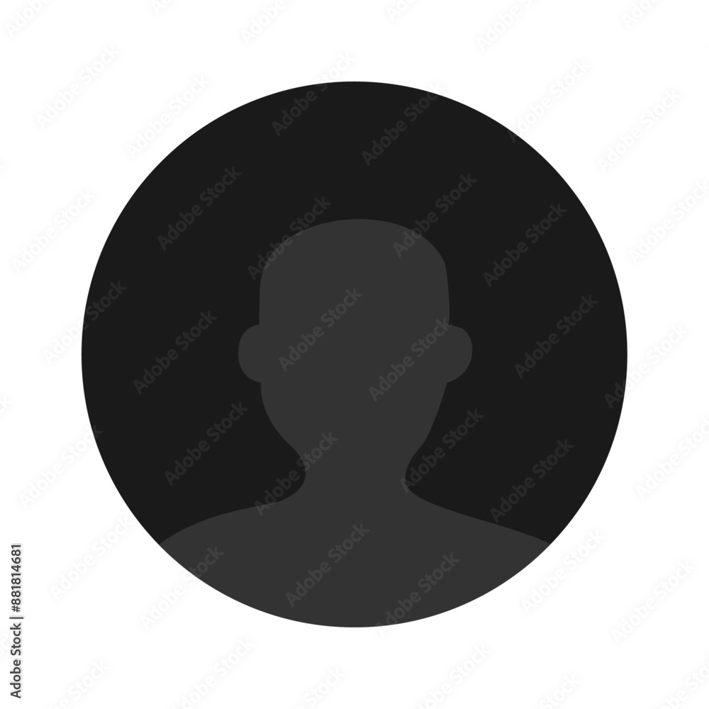 Vector flat illustration in grayscale. Avatar, user profile, person icon, gender neutral silhouette, profile picture. Suitable for social media profiles, icons, screensavers and as a template. Vector flat illustration in grayscale. Avatar, user profile, person icon, gender neutral silhouette, profile picture. Suitable for social media profiles, icons, screensavers and as a template.