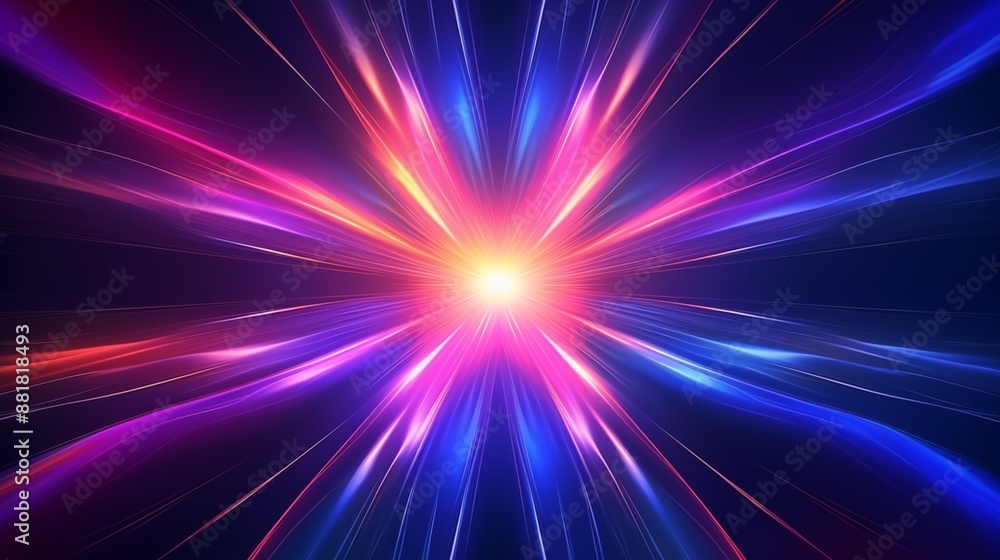 Flash star rays abstract background design. Explosive light speed rays effect poster. Flash of bright light concept wallpaper. Digital illustration art. AI artwork. Flash star rays abstract background design. Explosive light speed rays effect poster. Flash of bright light concept wallpaper. Digital illustration art. AI artwork.