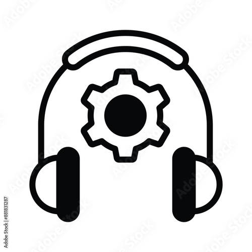 Grab this beautifully designed icon of technical support