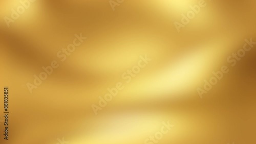 Moving abstract blurred gold background