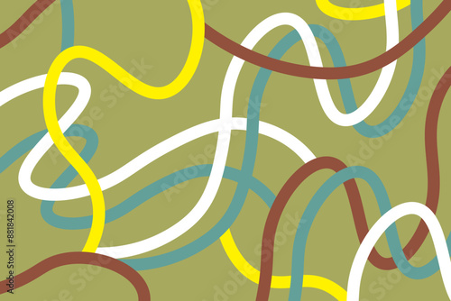 Abstract line wallpaper. Abstract vector. Simplicity. Backdrop. Gift wrap.Postcard. Graphic design. Multicolour. Fabric. Decorative. Colourful abstract line. Wave pattern. Ornament. Dynamic. Adorable.