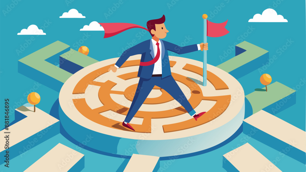 Conquering the Corporate Labyrinth: Determination and Creativity Unleashed Conquering the Corporate Labyrinth: Determination and Creativity Unleashed