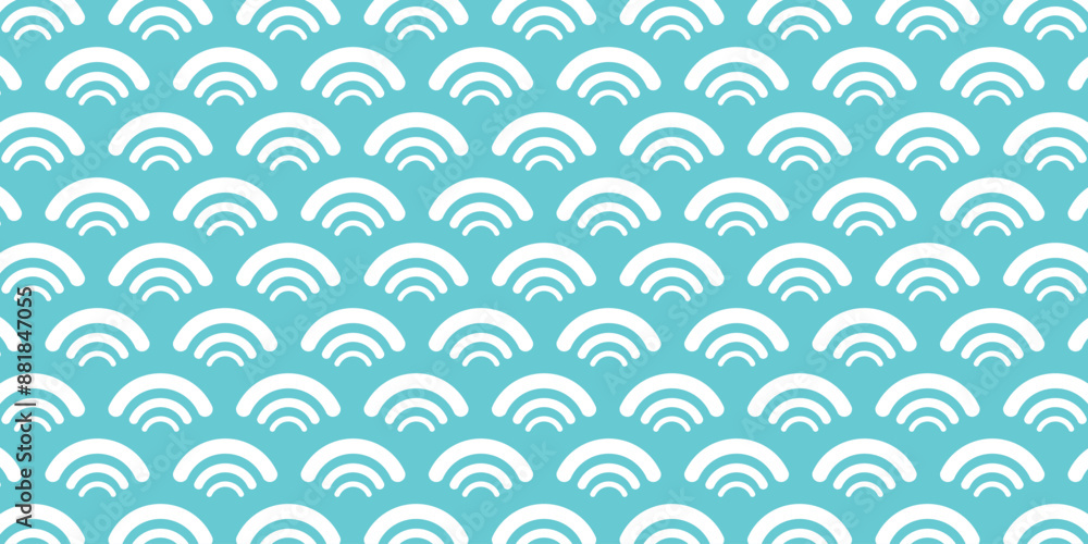 Blue and white Fish Scale Texture. Background Wallpaper Pattern Illustration. Blue and white Fish Scale Texture. Background Wallpaper Pattern Illustration.