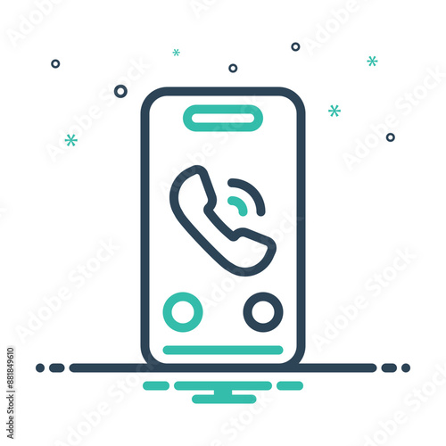 Mix icon for call