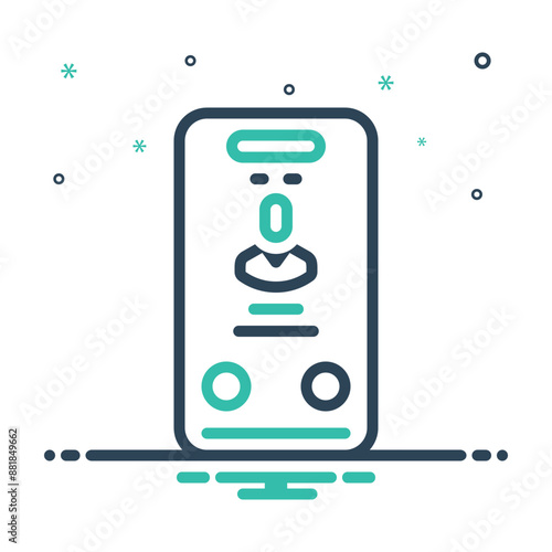 Mix icon for call