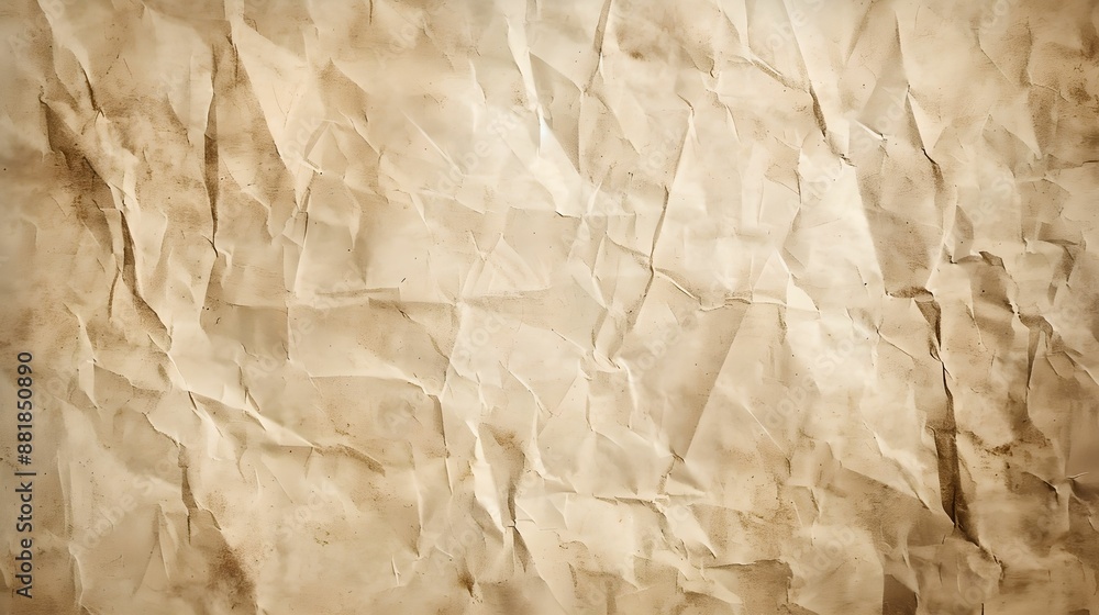 Obraz premium Textured Paper Background with Copy Space, textured paper, copy space, beige, subtle