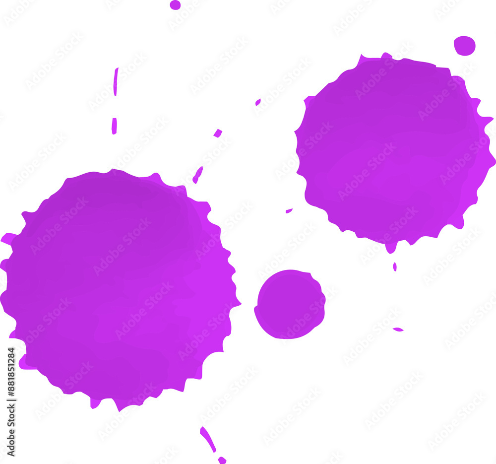 Purple ink paint spot. Drop texture. For grunge splash textures. Holiday design. Purple ink paint spot. Drop texture. For grunge splash textures. Holiday design.
