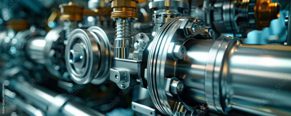 A mechanical background with a focus on hydraulic machinery, including pumps, valves, and cylinders, illustrating power and mechanical force. A mechanical background with a focus on hydraulic machinery, including pumps, valves, and cylinders, illustrating power and mechanical force.
