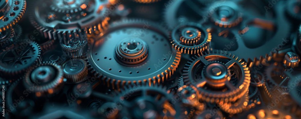 A mechanical background with a focus on gear trains and their interconnections, highlighting the complexity and beauty of mechanical systems. A mechanical background with a focus on gear trains and their interconnections, highlighting the complexity and beauty of mechanical systems.