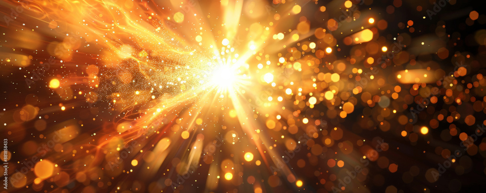 An abstract energetic background showcasing radiant beams of light and glowing particles bursting from a central point, symbolizing strength. An abstract energetic background showcasing radiant beams of light and glowing particles bursting from a central point, symbolizing strength.