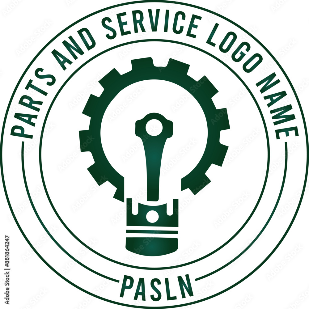 machine parts vector logo design for download. machine parts vector logo design for download.