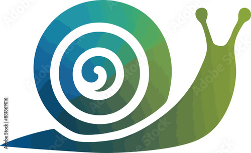 Snail Icon for Business Logo