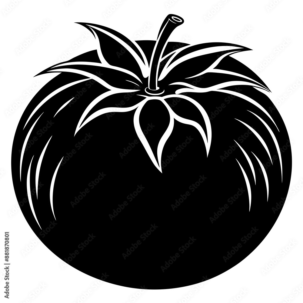 tomato vector design on a white background tomato vector design on a white background