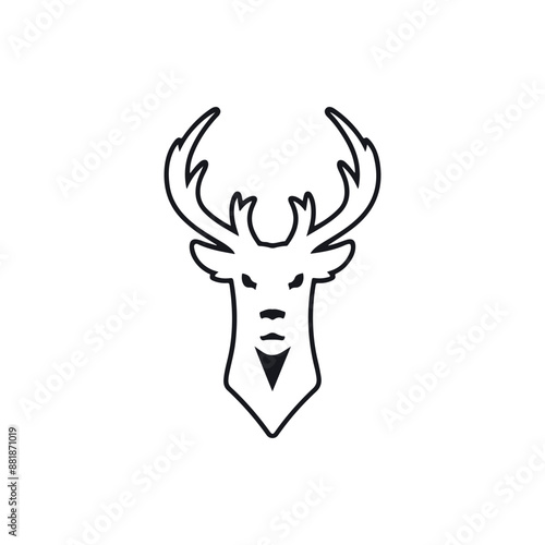 Artistic Nature Black Deer Designs Homage to the Wild The Noble Stags Beauty A Symbol in Black Vec, Artistic Presence Black Deer Designs Homage to Nature The Noble Stags Beauty A Symbol in Black 