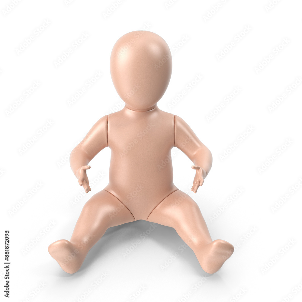 Baby Playing Instruments Equipment 3D Image Baby Playing Instruments Equipment 3D Image