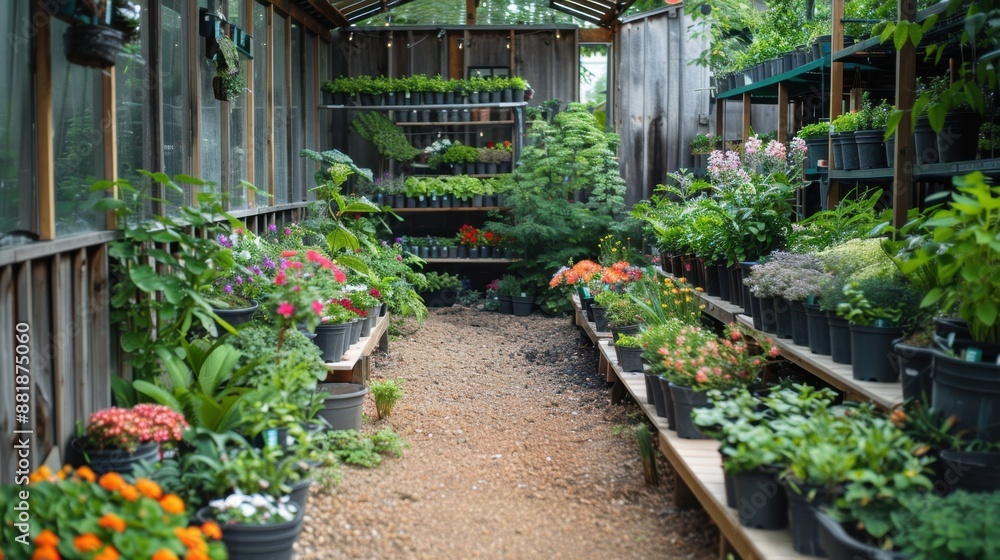 Greenhouse and Nursery: Dedicated to cultivating and selling plants, flowers, shrubs, and gardening supplies, with personalized landscaping advice and services available.
Greenhouse and Nursery: Dedicated to cultivating and selling plants, flowers, shrubs, and gardening supplies, with personalized landscaping advice and services available.