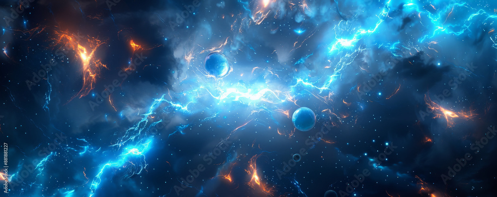 An intense energy background with electric blue lightning bolts and glowing orbs radiating against a dark backdrop, creating a sense of power. An intense energy background with electric blue lightning bolts and glowing orbs radiating against a dark backdrop, creating a sense of power.