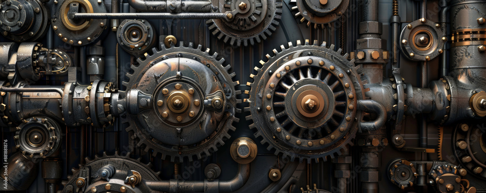 A mechanical background with a focus on hydraulic machinery, including pumps, valves, and cylinders, illustrating power and mechanical force. A mechanical background with a focus on hydraulic machinery, including pumps, valves, and cylinders, illustrating power and mechanical force.