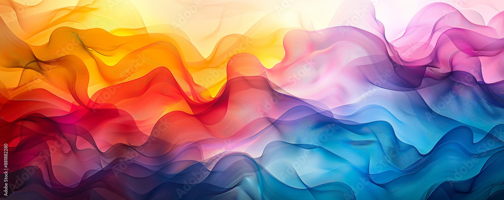 A vivid backdrop with a seamless gradient of bright, bold colors, creating a vibrant and energetic visual effect. A vivid backdrop with a seamless gradient of bright, bold colors, creating a vibrant and energetic visual effect.
