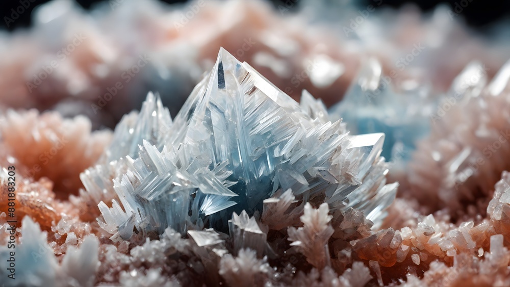 Macro Shot of Crystals Macro Shot of Crystals